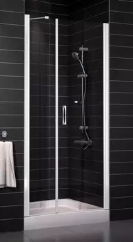 Душевая дверь в нишу Vegas Glass EP-F-2 0110 01 01 R стекло прозрачное, 110 EP-F-2 110 01 01 R