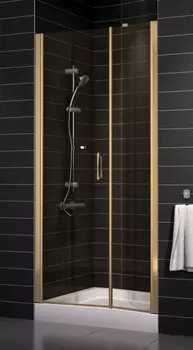 Душевая дверь в нишу Vegas Glass EP-F-2 0110 05 05 L стекло бронза, 110 EP-F-2 110 05 05 L