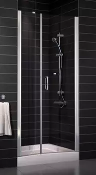 Душевая дверь в нишу Vegas Glass EP-F-2 0110 08 01 R стекло прозрачное, 110 EP-F-2 110 08 01 R