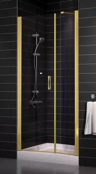 Душевая дверь в нишу Vegas Glass EP-F-2 0110 09 01 L стекло прозрачное, 110 EP-F-2 110 09 01 L