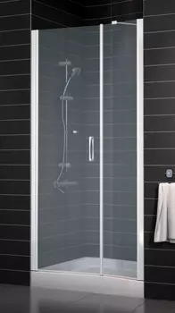 Душевая дверь в нишу Vegas Glass EP-F-2 0115 01 10 L стекло сатин, 115 EP-F-2 115 01 10 L