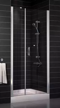 Душевая дверь в нишу Vegas Glass EP-F-2 0115 08 01 R стекло прозрачное, 115 EP-F-2 115 08 01 R