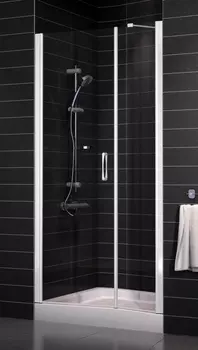 Душевая дверь в нишу Vegas Glass EP-F-2 0120 01 01 L стекло прозрачное, 120 EP-F-2 120 01 01 L