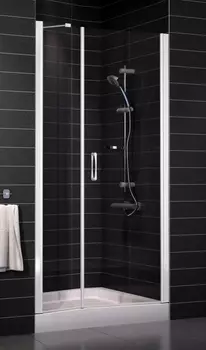 Душевая дверь в нишу Vegas Glass EP-F-2 0125 01 01 R стекло прозрачное, 125 EP-F-2 125 01 01 R