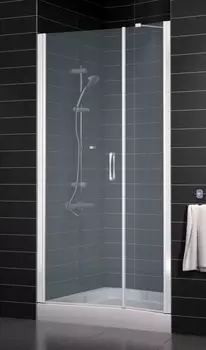 Душевая дверь в нишу Vegas Glass EP-F-2 0125 01 10 L стекло сатин, 125 EP-F-2 125 01 10 L