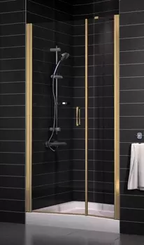 Душевая дверь в нишу Vegas Glass EP-F-2 0125 05 01 L стекло прозрачное, 125 EP-F-2 125 05 01 L