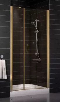 Душевая дверь в нишу Vegas Glass EP-F-2 0125 05 05 R стекло бронза, 125 EP-F-2 125 05 05 R