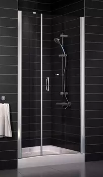 Душевая дверь в нишу Vegas Glass EP-F-2 0125 08 01 R стекло прозрачное, 125 EP-F-2 125 08 01 R