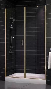 Душевая дверь в нишу Vegas Glass EP-F-2 0130 05 01 L стекло прозрачное, 130 EP-F-2 130 05 01 L