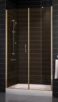 Душевая дверь в нишу Vegas Glass EP-F-2 0130 05 05 L стекло бронза, 130 EP-F-2 130 05 05 L