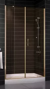 Душевая дверь в нишу Vegas Glass EP-F-2 0130 05 05 R стекло бронза, 130 EP-F-2 130 05 05 R