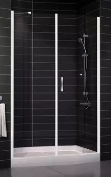 Душевая дверь в нишу Vegas Glass EP-F-2 0135 01 01 R стекло прозрачное, 135 EP-F-2 135 01 01 R