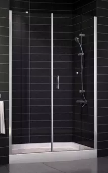 Душевая дверь в нишу Vegas Glass EP-F-2 0135 08 01 R стекло прозрачное, 135 EP-F-2 135 08 01 R