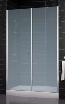 Душевая дверь в нишу Vegas Glass EP-F-2 0135 08 10 L стекло сатин, 135 EP-F-2 135 08 10 L