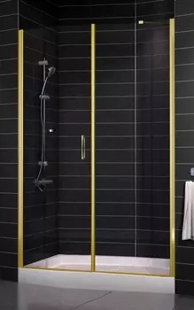 Душевая дверь в нишу Vegas Glass EP-F-2 0135 09 01 L стекло прозрачное, 135 EP-F-2 135 09 01 L