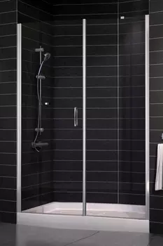 Душевая дверь в нишу Vegas Glass EP-F-2 0140 08 01 L стекло прозрачное, 140 EP-F-2 140 08 01 L