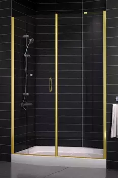 Душевая дверь в нишу Vegas Glass EP-F-2 0140 09 01 L стекло прозрачное, 140 EP-F-2 140 09 01 L