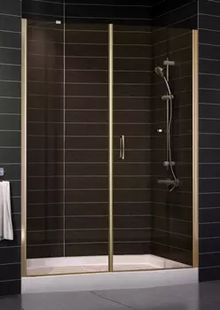 Душевая дверь в нишу Vegas Glass EP-F-2 0145 05 05 R стекло бронза, 145 EP-F-2 145 05 05 R