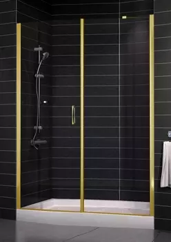 Душевая дверь в нишу Vegas Glass EP-F-2 0145 09 01 L стекло прозрачное, 145 EP-F-2 145 09 01 L