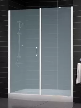 Душевая дверь в нишу Vegas Glass EP-F-2 0150 01 10 L стекло сатин, 150 EP-F-2 150 01 10 L