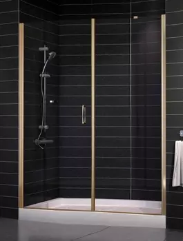 Душевая дверь в нишу Vegas Glass EP-F-2 0150 05 01 L стекло прозрачное, 150 EP-F-2 150 05 01 L