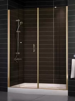 Душевая дверь в нишу Vegas Glass EP-F-2 0150 05 05 L стекло бронза, 150 EP-F-2 150 05 05 L