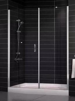 Душевая дверь в нишу Vegas Glass EP-F-2 0150 08 01 L стекло прозрачное, 150 EP-F-2 150 08 01 L