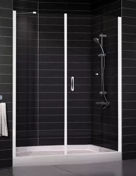 Душевая дверь в нишу Vegas Glass EP-F-2 0155 01 01 R стекло прозрачное, 155 EP-F-2 155 01 01 R