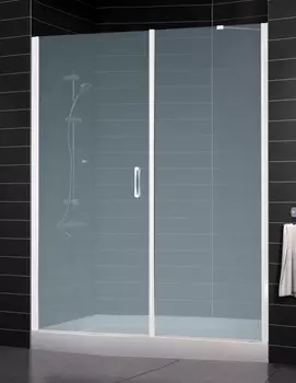 Душевая дверь в нишу Vegas Glass EP-F-2 0155 01 10 L стекло сатин, 155 EP-F-2 155 01 10 L