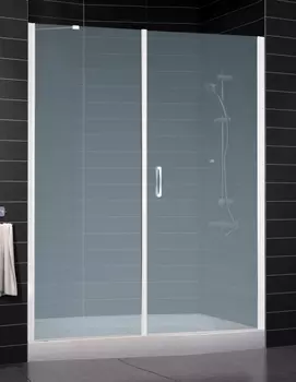 Душевая дверь в нишу Vegas Glass EP-F-2 0155 01 10 R стекло сатин, 155 EP-F-2 155 01 10 R