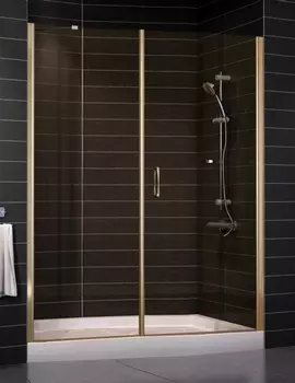 Душевая дверь в нишу Vegas Glass EP-F-2 0155 05 05 R стекло бронза, 155 EP-F-2 155 05 05 R