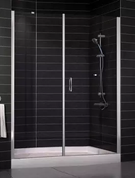 Душевая дверь в нишу Vegas Glass EP-F-2 0155 08 01 R стекло прозрачное, 155 EP-F-2 155 08 01 R