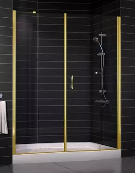 Душевая дверь в нишу Vegas Glass EP-F-2 0155 09 01 R стекло прозрачное, 155 EP-F-2 155 09 01 R