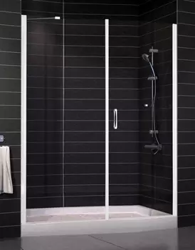 Душевая дверь в нишу Vegas Glass EP-F-2 0160 01 01 R стекло прозрачное, 160 EP-F-2 160 01 01 R