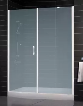 Душевая дверь в нишу Vegas Glass EP-F-2 0160 01 10 L стекло сатин, 160 EP-F-2 160 01 10 L