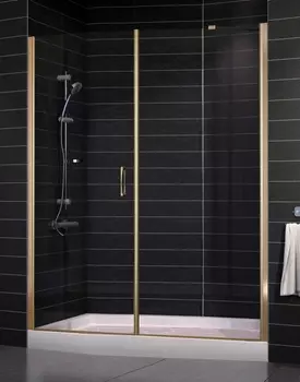 Душевая дверь в нишу Vegas Glass EP-F-2 0160 05 01 L стекло прозрачное, 160 EP-F-2 160 05 01 L