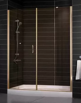Душевая дверь в нишу Vegas Glass EP-F-2 0160 05 05 L стекло бронза, 160 EP-F-2 160 05 05 L