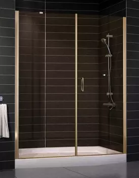 Душевая дверь в нишу Vegas Glass EP-F-2 0160 05 05 R стекло бронза, 160 EP-F-2 160 05 05 R