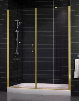 Душевая дверь в нишу Vegas Glass EP-F-2 0160 09 01 L стекло прозрачное, 160 EP-F-2 160 09 01 L