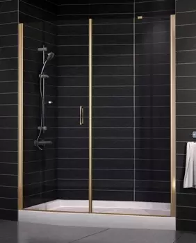 Душевая дверь в нишу Vegas Glass EP-F-2 0165 05 01 L стекло прозрачное, 165 EP-F-2 165 05 01 L