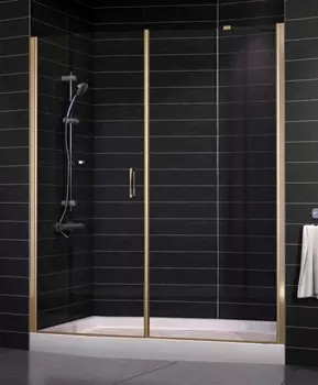 Душевая дверь в нишу Vegas Glass EP-F-2 0170 05 01 L стекло прозрачное, 170 EP-F-2 170 05 01 L