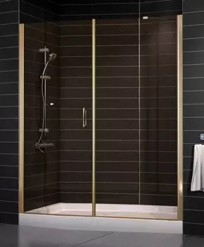 Душевая дверь в нишу Vegas Glass EP-F-2 0170 05 05 L стекло бронза, 170 EP-F-2 170 05 05 L