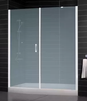 Душевая дверь в нишу Vegas Glass EP-F-2 0175 01 10 L стекло сатин, 175 EP-F-2 175 01 10 L