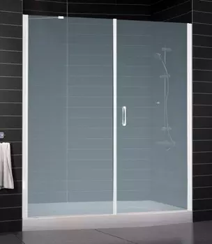Душевая дверь в нишу Vegas Glass EP-F-2 0175 01 10 R стекло сатин, 175 EP-F-2 175 01 10 R