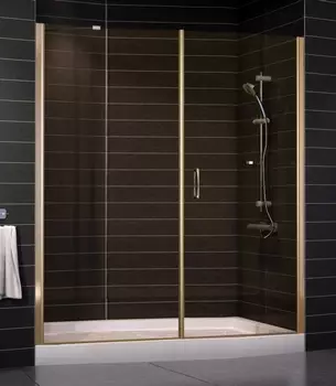 Душевая дверь в нишу Vegas Glass EP-F-2 0175 05 05 R стекло бронза, 175 EP-F-2 175 05 05 R