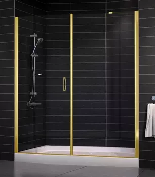 Душевая дверь в нишу Vegas Glass EP-F-2 0175 09 01 L стекло прозрачное, 175 EP-F-2 175 09 01 L