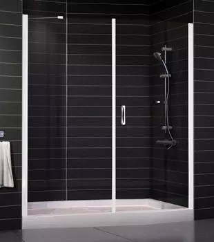 Душевая дверь в нишу Vegas Glass EP-F-2 0180 01 01 R стекло прозрачное, 180 EP-F-2 180 01 01 R