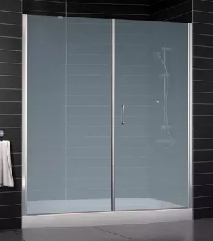 Душевая дверь в нишу Vegas Glass EP-F-2 0180 08 10 R стекло сатин, 180 EP-F-2 180 08 10 R