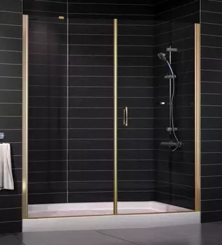 Душевая дверь в нишу Vegas Glass EP-F-2 0185 05 01 R стекло прозрачное, 185 EP-F-2 185 05 01 R