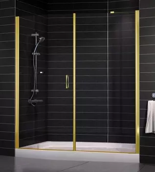 Душевая дверь в нишу Vegas Glass EP-F-2 0185 09 01 L стекло прозрачное, 185 EP-F-2 185 09 01 L